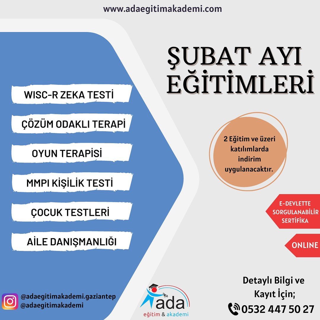 Eğitimler