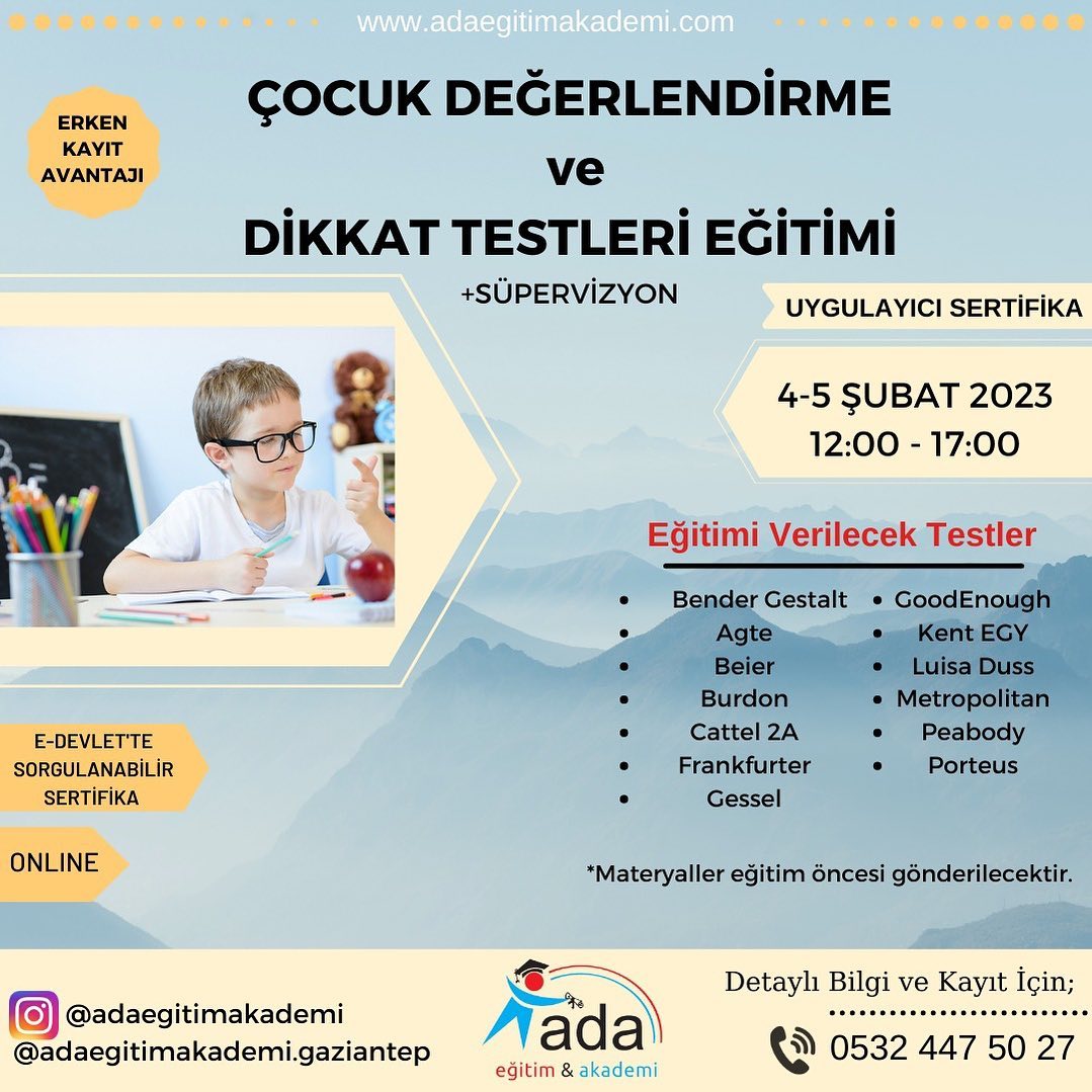 Eğitimler